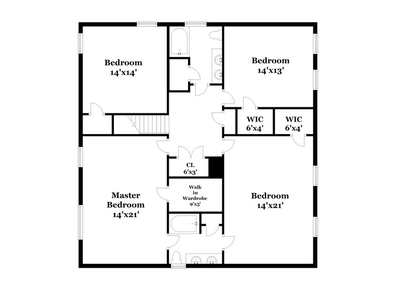 2,315/Mo, 1113 Aprilia Ln (2) Dallas, NC 28034 Floor Plan View 2