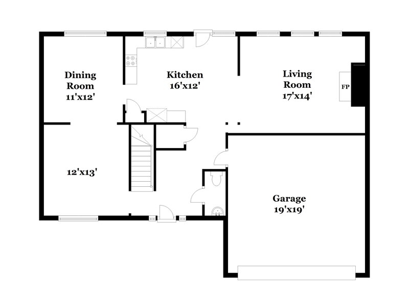 2,385/Mo, 1909 Waters Trail Dr Charlotte, NC 28216 Floorplan View