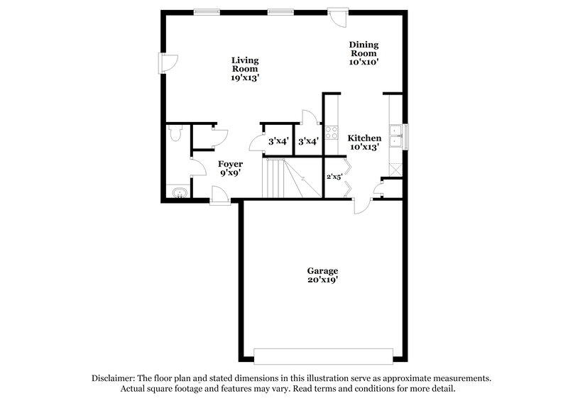 1,815/Mo, 5504 Black Fox Ct Charlotte, NC 28269 Floor Plan View 2