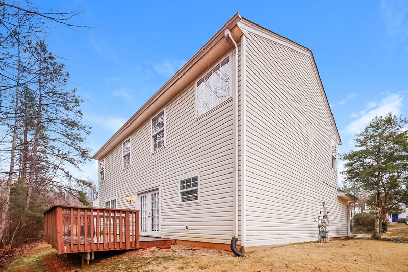 1,865/Mo, 1912 Waters Trail Drive Charlotte, NC 28216 Rear View 2