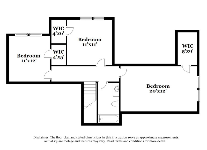 3,270/Mo, 7207 Glen Brook Lane Charlotte, NC 28269 Floor Plan View 2