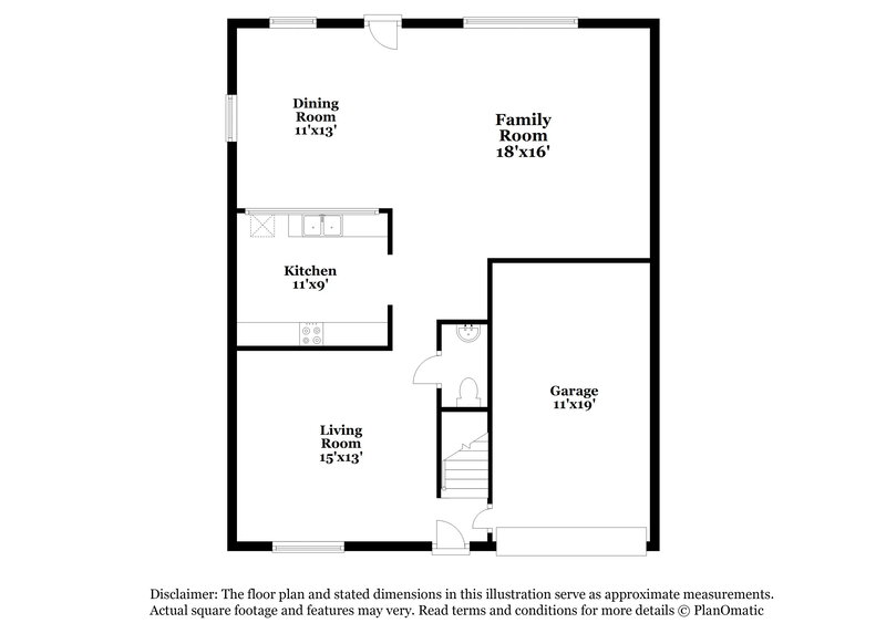 2,035/Mo, 2303 Portola Ct Charlotte, NC 28269 Floor Plan View 2