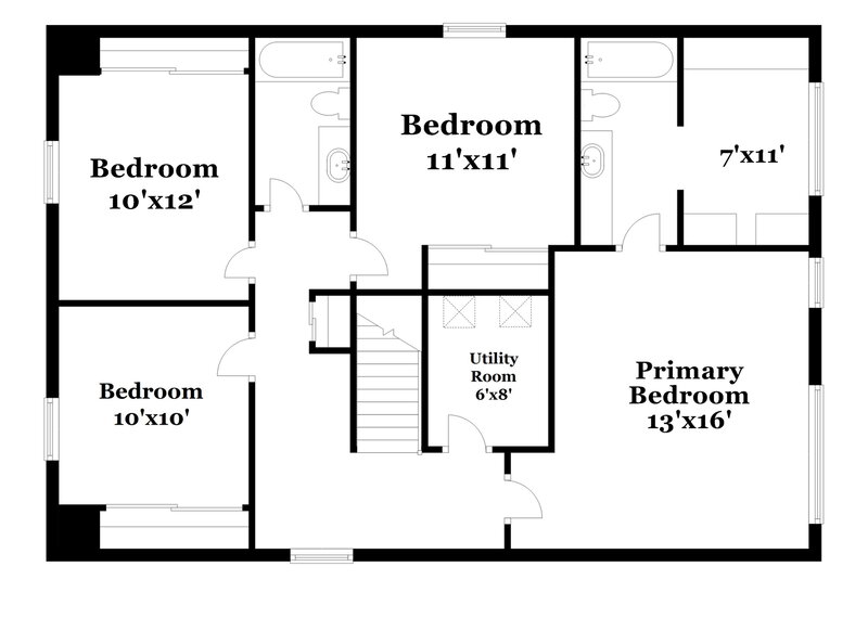 2,140/Mo, 943 Littleton Drive Concord, NC 28025 Floorplan View 2