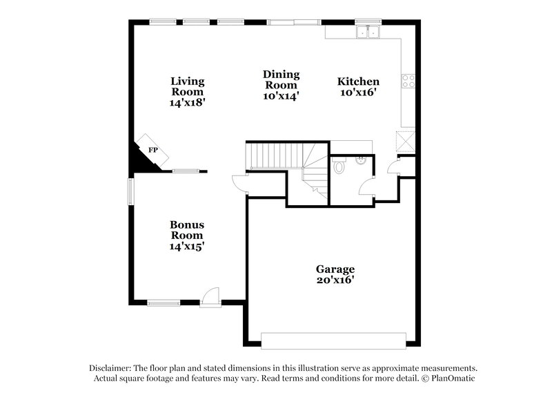 2,190/Mo, 2712 Markham Woods Court Charlotte, NC 28214 Floorplan View