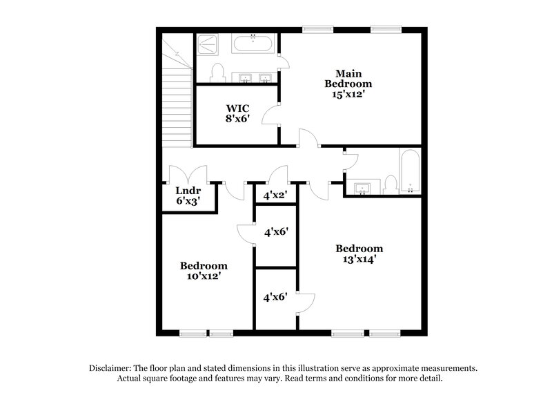 1,895/Mo, 1866 Eastway Dr Dallas, NC 28034 Floorplan View 2