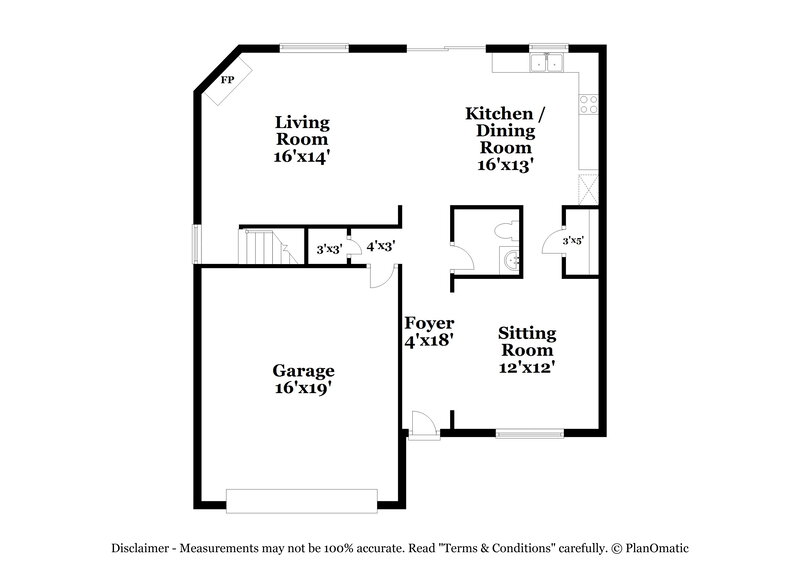 2,115/Mo, 1424 Eastway Drive Dallas, NC 28034 Floorplan View