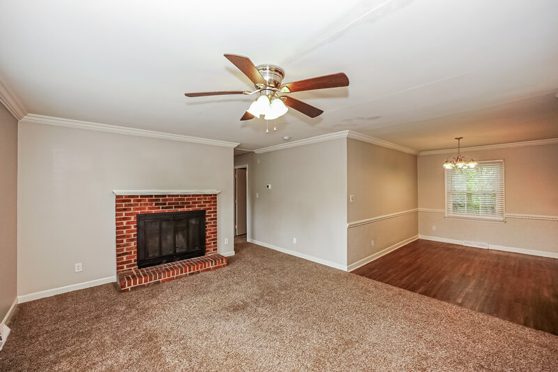 1,870/Mo, 8504 Beechbrooke Road Mint Hill, NC 28227 Living Room View