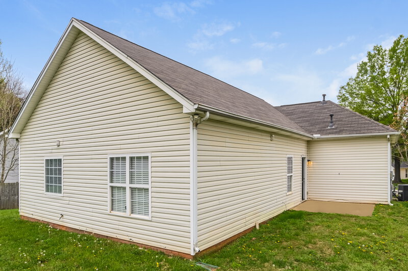 2,025/Mo, 1146 Franklin Thomas Place Charlotte, NC 28214 Rear View