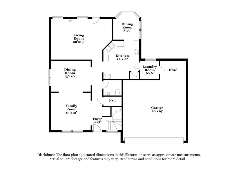 2,535/Mo, 9719 Kenneth Oren Drive Charlotte, NC 28213 Floorplan View
