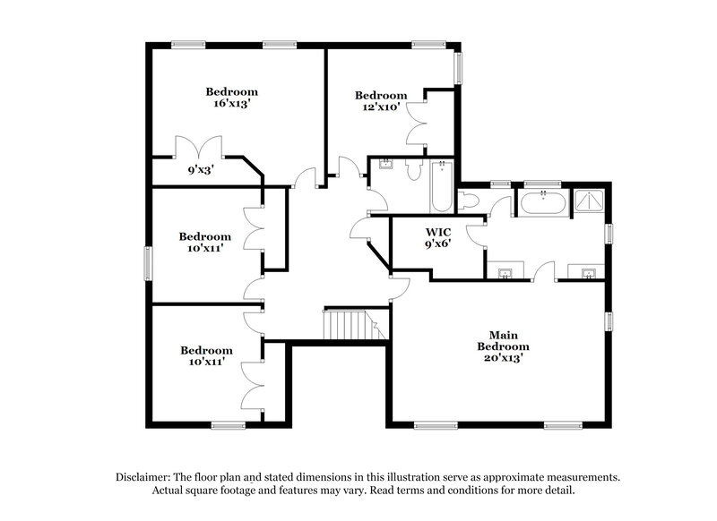 2,535/Mo, 9719 Kenneth Oren Drive Charlotte, NC 28213 Floorplan View 2