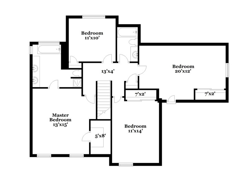 2,275/Mo, 7023 Passeres Court Charlotte, NC 28215 Floorplan View 2