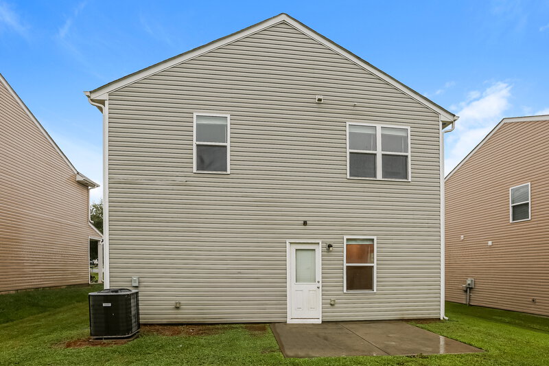 2,125/Mo, 8617 Balsam Bay Rd Charlotte, NC 28227 Rear View