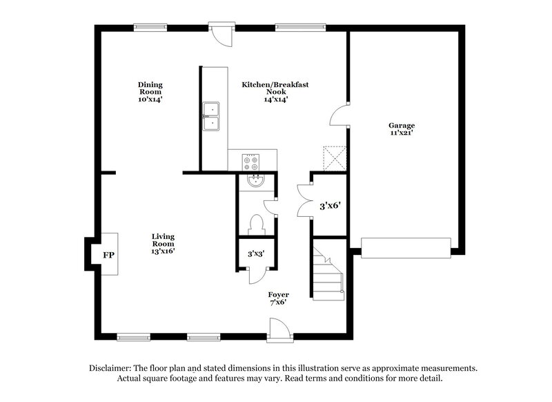 1,935/Mo, 5231 Grass Ridge Dr Charlotte, NC 28216 Floor Plan View