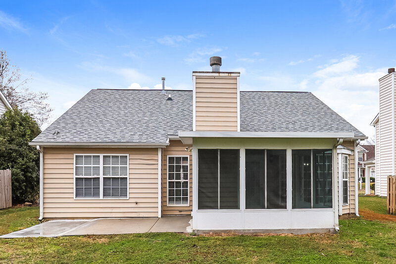 1,885/Mo, 11518 Larix Dr Charlotte, NC 28273 Rear View