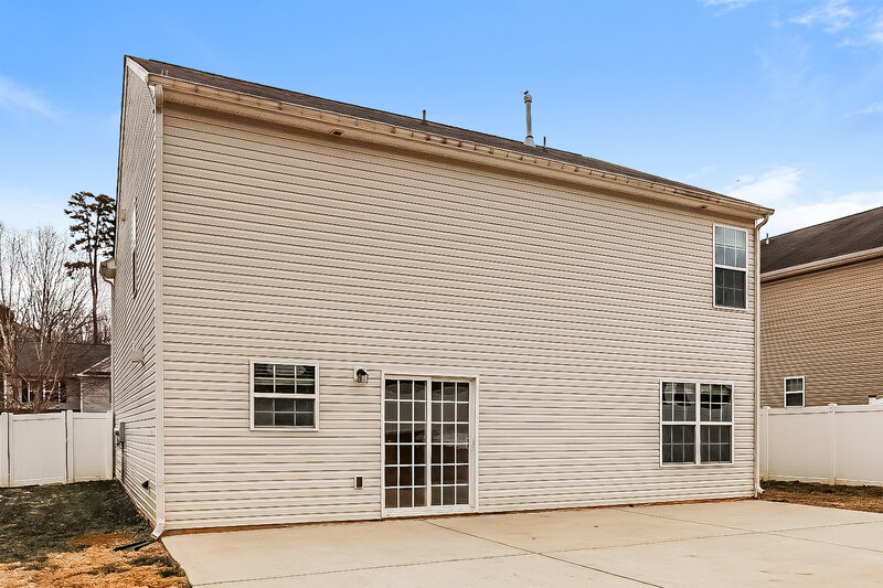 2,295/Mo, 7938 Rusty Plow Court Charlotte, NC 28216 Rear View