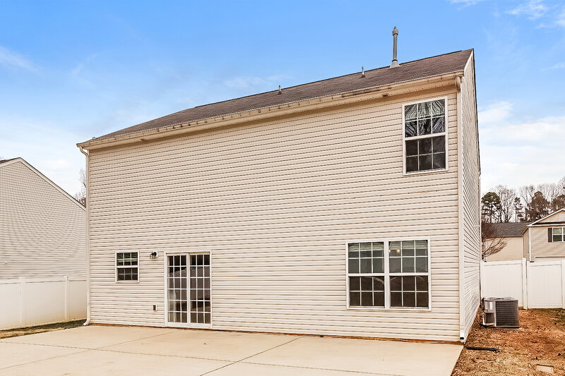 2,295/Mo, 7938 Rusty Plow Court Charlotte, NC 28216 Rear View 3