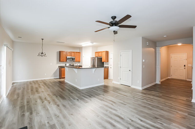 1,915/Mo, 12627 Oakton Hunt Drive Charlotte, NC 28262 Living Room View 2