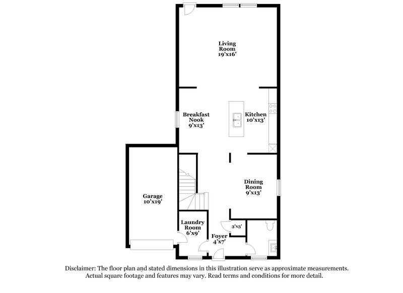 1,900/Mo, 1048 Joselynn Dr Gastonia, NC 28054 Floorplan View
