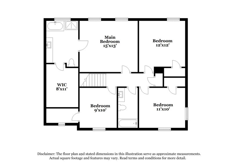 2,125/Mo, 2017 Southwind Dr Charlotte, NC 28216 Floor Plan View 2