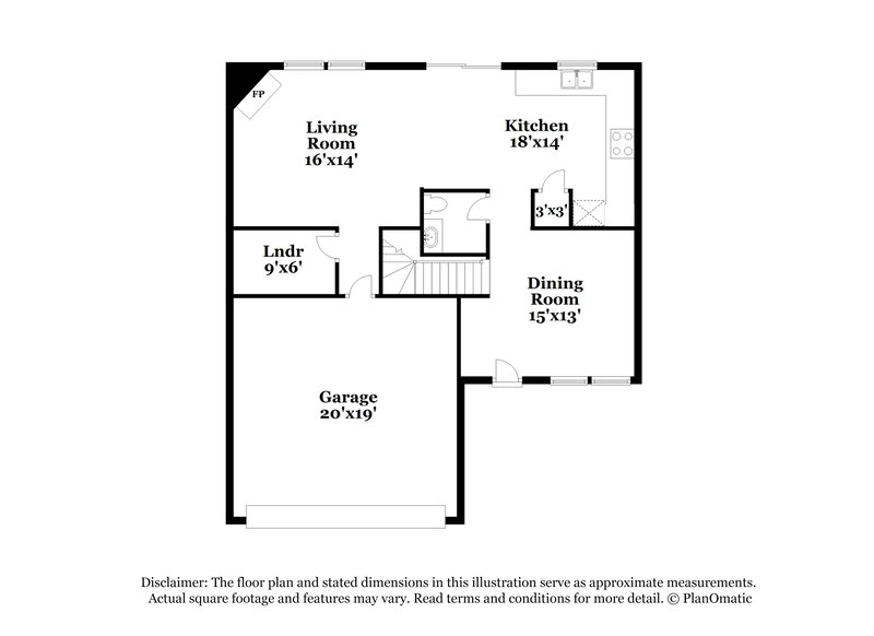 2,235/Mo, 3804 Larkhaven Village Drive Charlotte, NC 28215 Floor Plan View