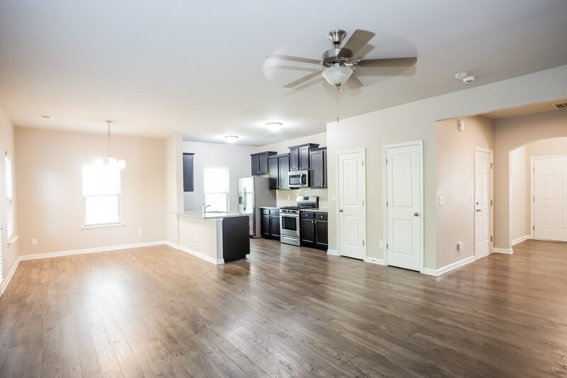 2,130/Mo, 6509 Rumple Road Charlotte, NC 28262 Living Room View