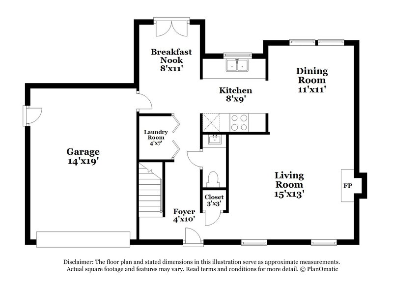 1,910/Mo, 9612 Manus Ct Matthews, NC 28105 Floorplan View