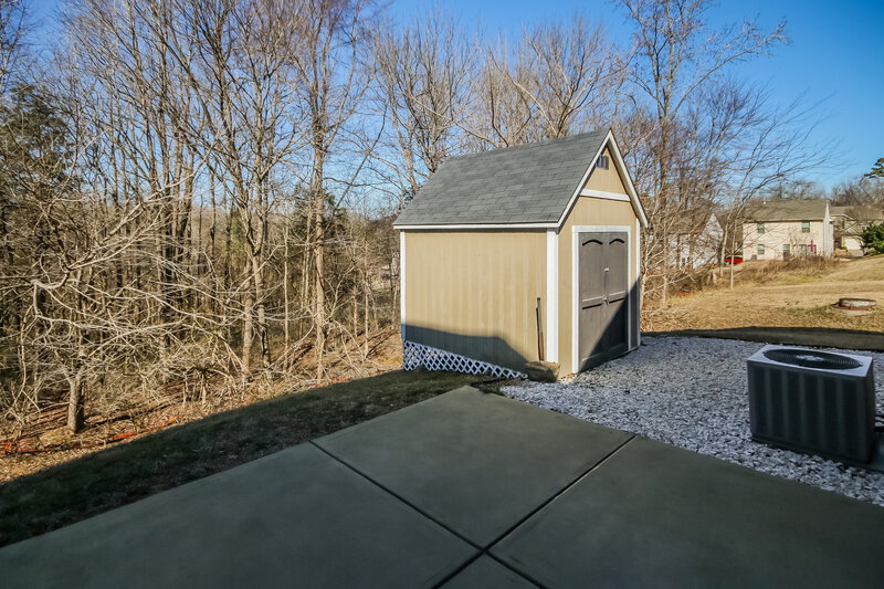 1,940/Mo, 9428 Tavistock Ct Matthews, NC 28105 Backyard View