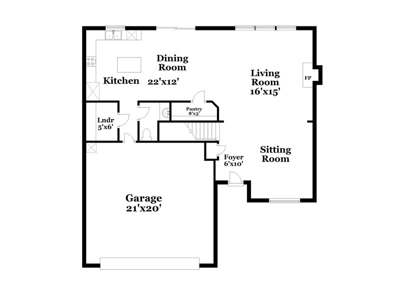 2,135/Mo, 2000 Chapel Creek Road Concord, NC 28025 Floor Plan View