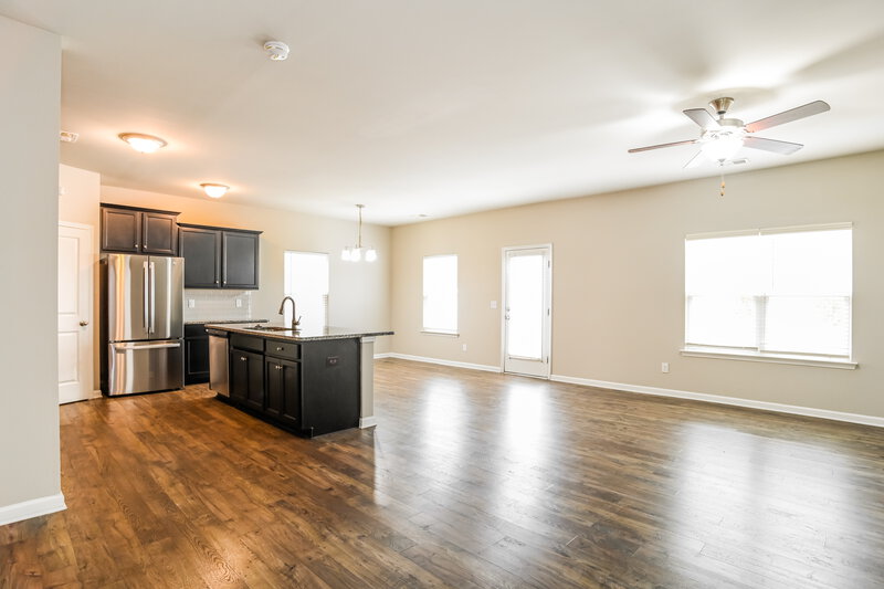 2,055/Mo, 9239 Treyburn Drive Charlotte, NC 28216 Living Room View 2