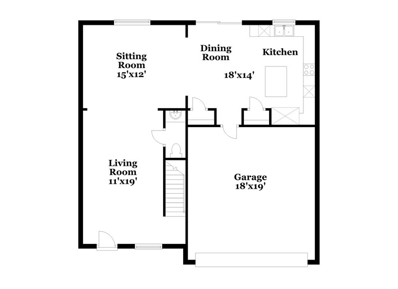 2,040/Mo, 4234 Grant Martin Dr Charlotte, NC 28208 Floor Plan View
