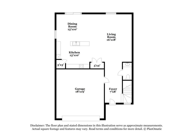 2,115/Mo, 6126 Loy Court Charlotte, NC 28214 Floor Plan View
