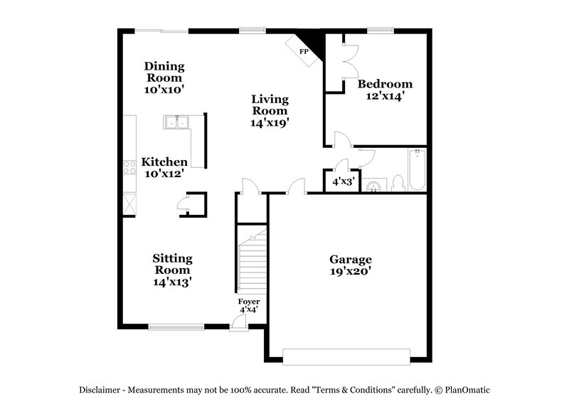 2,105/Mo, 1700 Eastway Drive Dallas, NC 28034 Floor Plan View