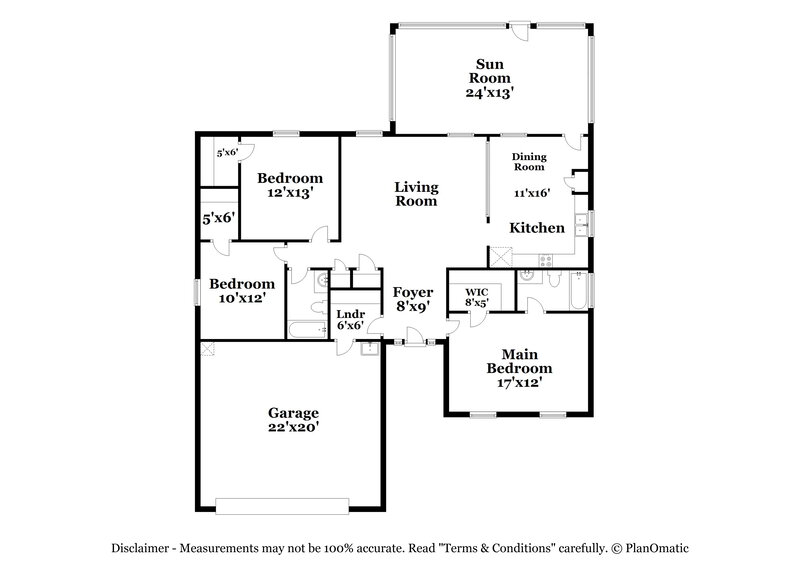 2,330/Mo, 4006 Quail Hollow Ct Indian Trail, NC 28079 Floor Plan View