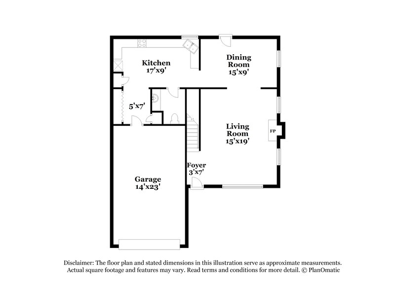 1,895/Mo, 3307 Reid Brook Ln Charlotte, NC 28208 Floor Plan View