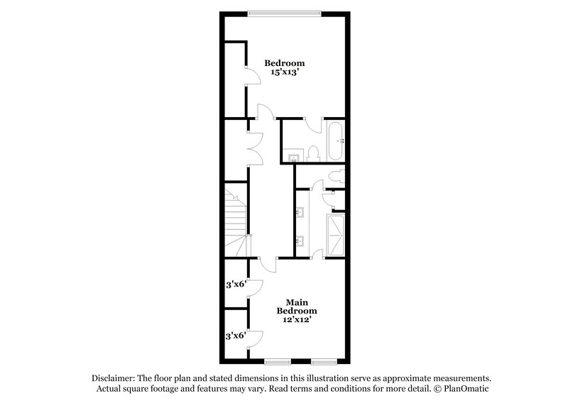 2,325/Mo, 628 Ethridge Place Charlotte, NC 28216 Floor Plan View 3