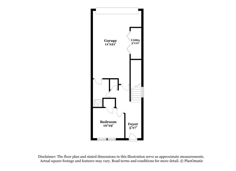 2,100/Mo, 424 Ethridge Place Charlotte, NC 28216 Floor Plan View 3