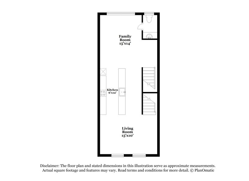 2,050/Mo, 324 McCrorey Avenue Charlotte, NC 28216 Floor Plan View 2