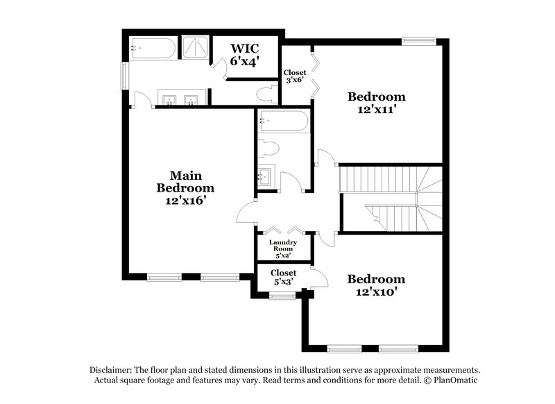 2,730/Mo, 7409 Bulle Rock Ct Charlotte, NC 28216 Floor Plan View 2