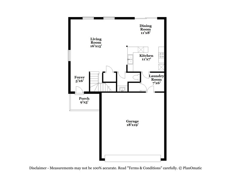 2,205/Mo, 2641 Hunters Moon Lane Matthews, NC 28105 Floorplan View