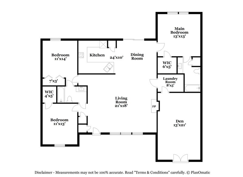 2,035/Mo, 7218 Kavan Hunter Dr Charlotte, NC 28214 Floor Plan View
