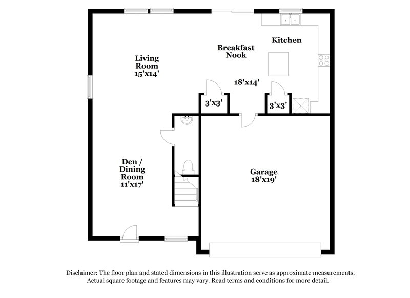 1,935/Mo, 3824 Alexander Forest Dr Charlotte, NC 28269 Floor Plan View