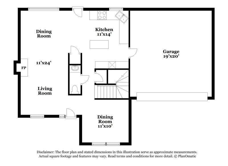 1,980/Mo, 6816 Alydar Ct Charlotte, NC 28216 Floor Plan View