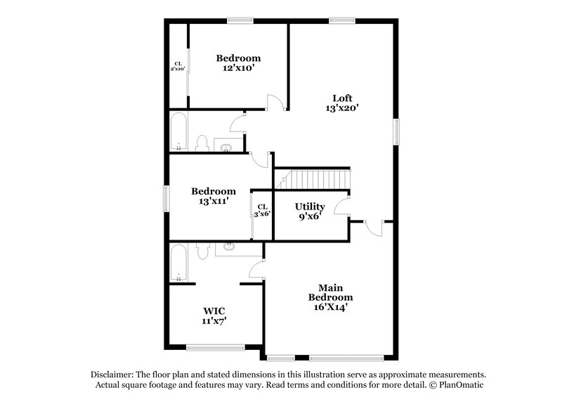 2,660/Mo, 4210 Kellybrook Dr Concord, NC 28025 Floor Plan View