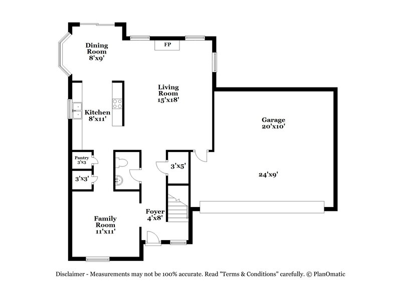 2,265/Mo, 2015 Magna Ln Indian Trail, NC 28079 Floorplan View