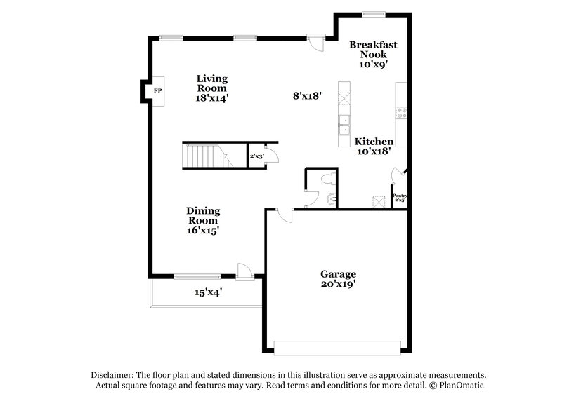 2,235/Mo, 1825 Weddington Rd Matthews, NC 28105 Floor Plan View
