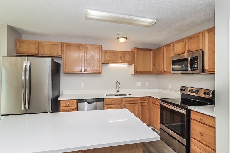 1,875/Mo, 7421 Sparkleberry Dr Indian Trail, NC 28079 Kitchen View 2