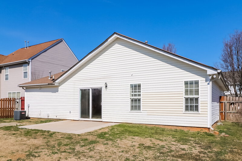 1,875/Mo, 7421 Sparkleberry Dr Indian Trail, NC 28079 Rear View