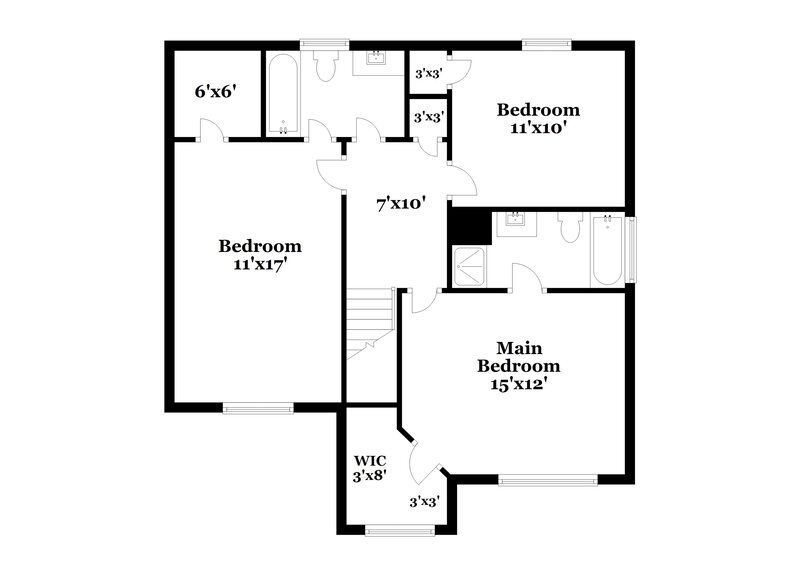 1,875/Mo, 642 Tribune Dr Charlotte, NC 28214 Floor Plan View 2