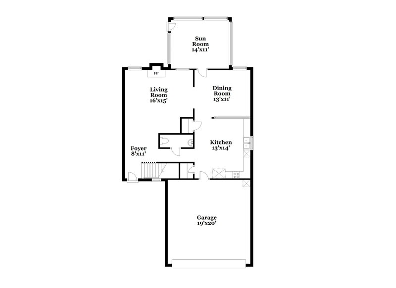 2,305/Mo, 1038 Allegiance Dr Charlotte, NC 28217 Floor Plan View