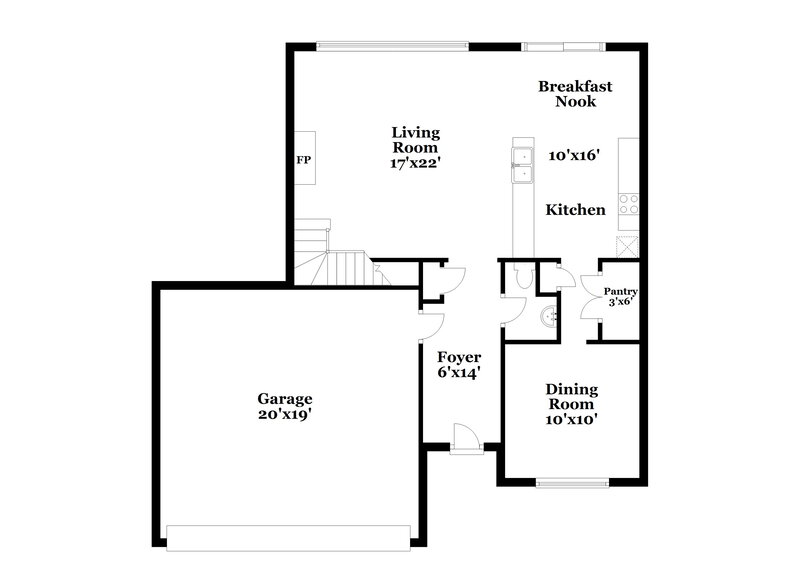 3,030/Mo, 2012 Quill Ct Kannapolis, NC 28083 Floor Plan View